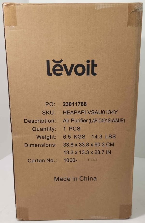 LEVOIT CORE 400S AIR PURIFIER IN BOX #GN382840 - Image 9