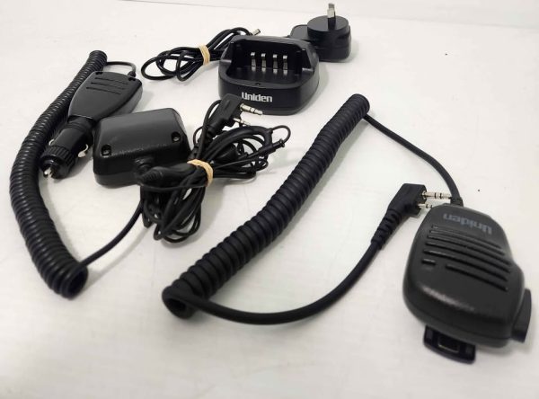 INIDEN UH755 5 WATT UHF SPLASHPROOF CB HANDHELD RADIO #GN382836 - Image 5