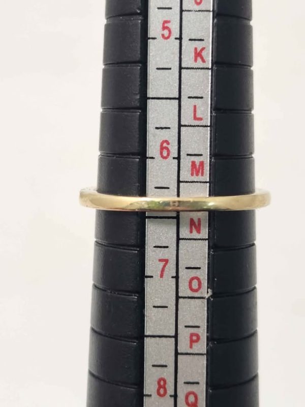 9CT YELLOW GOLD RING (SIZE:N) #GN384434 - Image 14