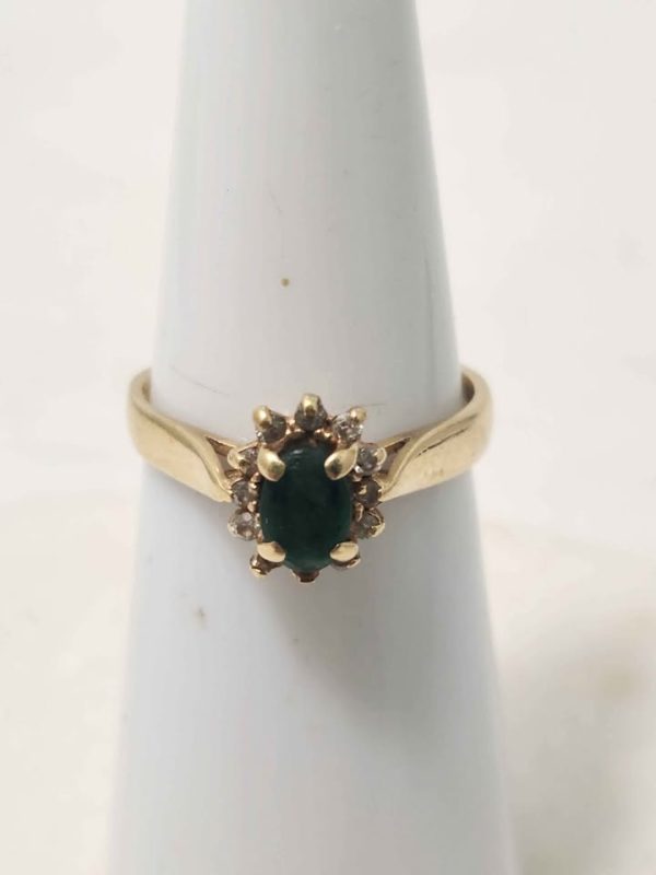 14CT YELLOW GOLD RING #GN384431 - Image 13
