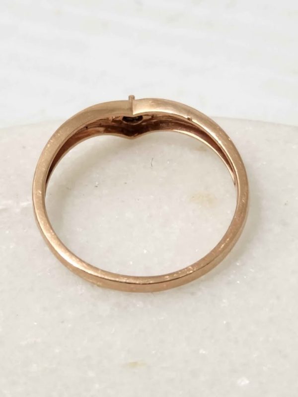 9CT ROSE GOLD RING (SIZE:Q) #GN384925 - Image 6