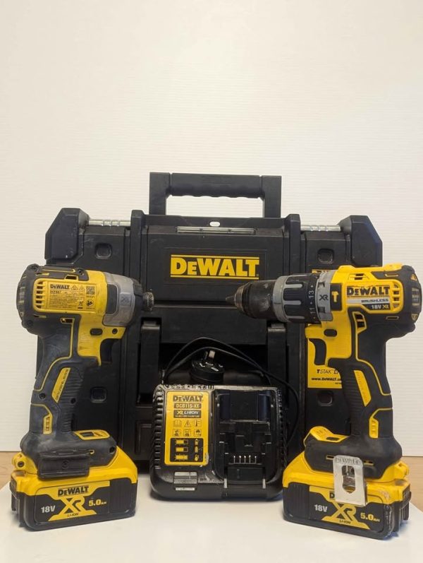 DeWalt Brushless 5.0Ah Drill and Impact Driver Kit (DCK266P2T) - BP385795