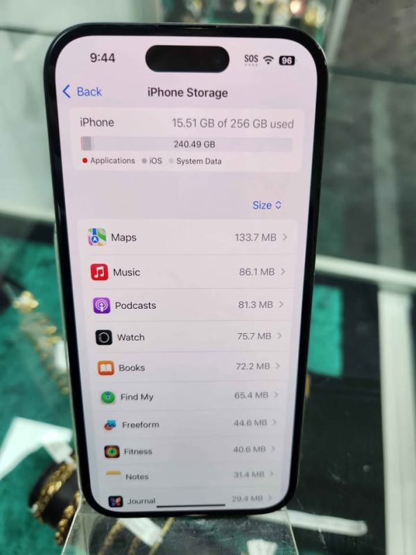 APPLE IPHONE 15 MOBILE PHONE #GN349683 - Image 8