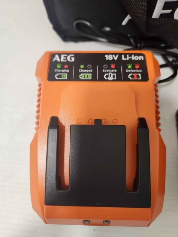 AEG IMPACT WRENCH WITH BATTERY-CHARGER-CARRY BAG #GN384558 - Image 16