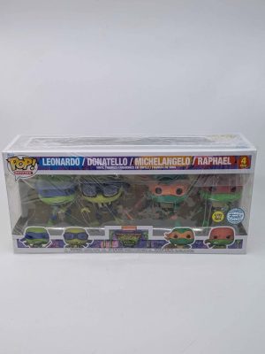 Teenage Mutant Ninja Turtles Mutant Mayhem 4 Pack Funko Pop Vinyl - BL383925