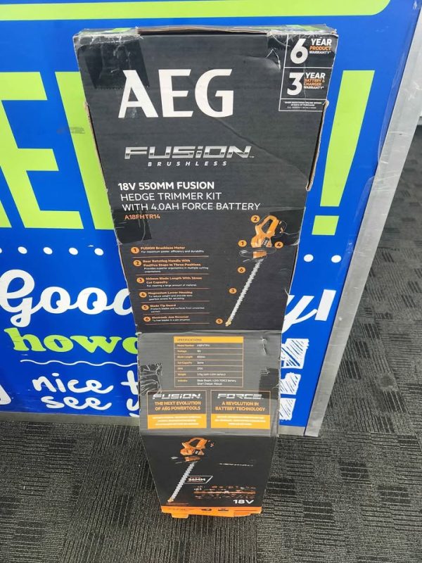 AEG HEDGER IN BOX #GN384071 - Image 9