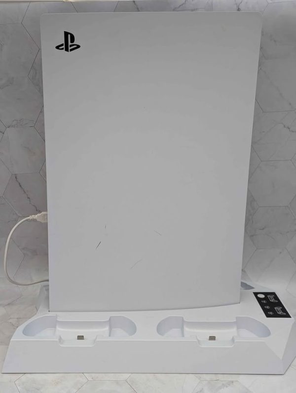 Sony PlayStation 5 Digital Edition Console w/ Stand & Headphones - BP386137 - Image 3