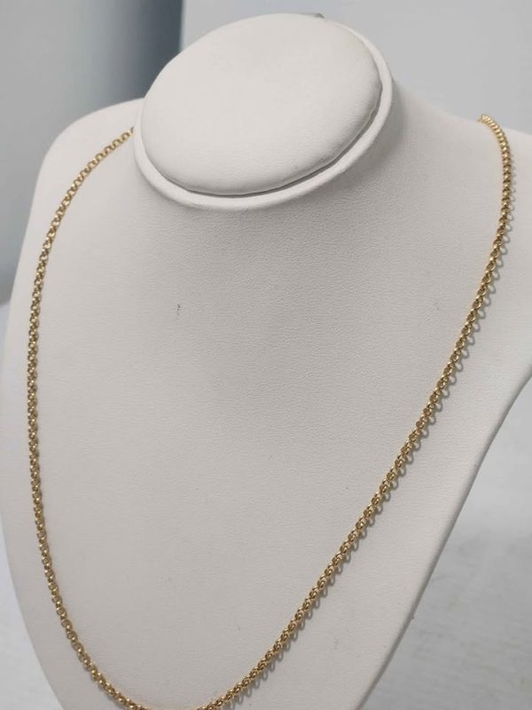 9CT GOLD NECKLACE (60CM) #GN378904 - Image 8