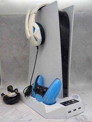 Sony PlayStation 5 Digital Edition Console w/ Stand & Headphones - BP386137
