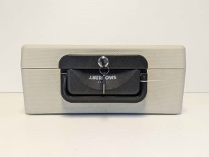 J Burrows Safe A4 witth Key - BP383576
