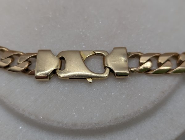 Men's 9CT Yellow Gold Curblink Chain Necklace (108.7gms) - BP349353 - Image 6