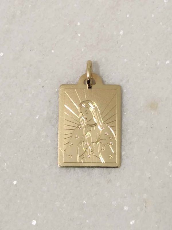 MENS 9CT YELLOW GOLD PENDANT #GN382145 - Image 5