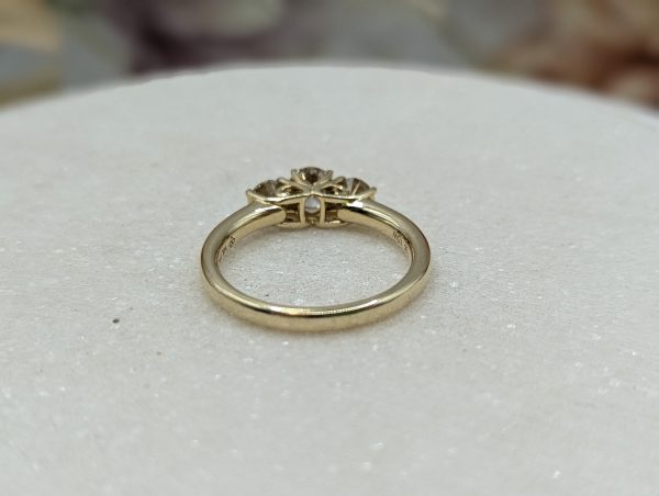 Ladies 14CT Yellow Gold Diamond Engagement Ring (3.5gms) - BP329743 - Image 4