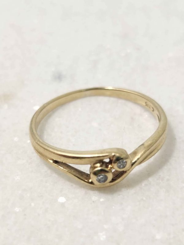 9CT YELLOW GOLD RING #GN380020 - Image 12