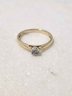 9CT GOLD RING #GN381383