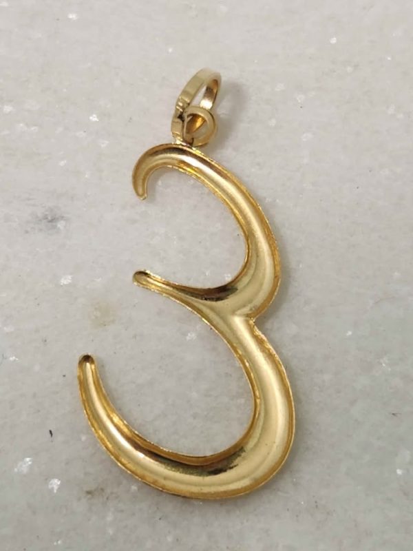 UNISEX 18CT GOLD PENDANT #GN373658-1 - Image 8