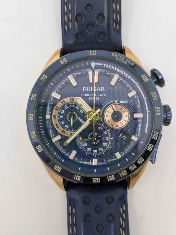 Men's Blue Pulsar Watch - BL384657 - Image 3