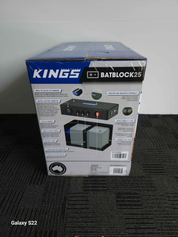 Sealed Kings BatBlock25 25A DC/DC Charger - BP384008 - Image 4