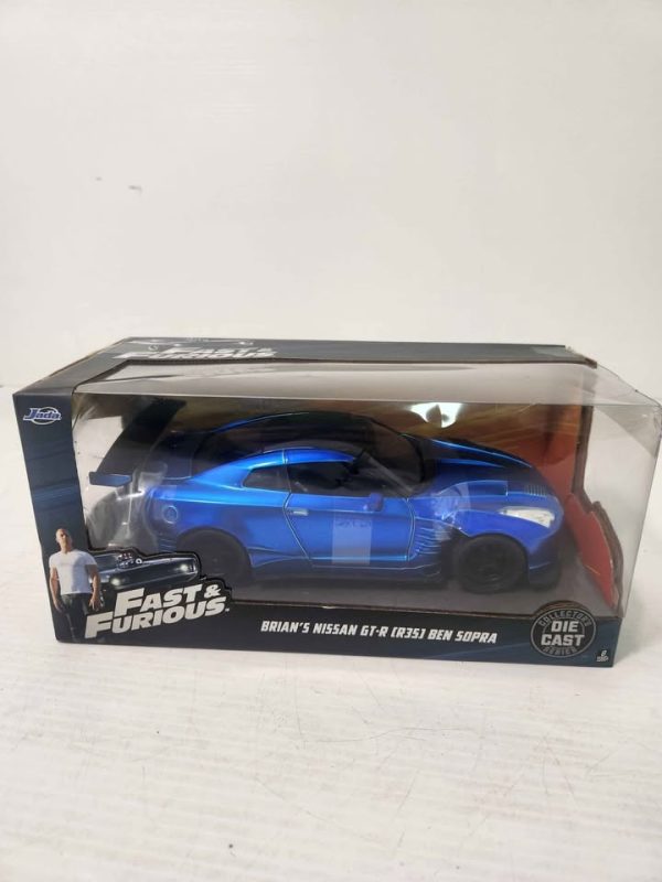 FAST & FURIOUS COLLECTABLE CAR (BRIANS GTR R3 CAR) #GN384634 - Image 2