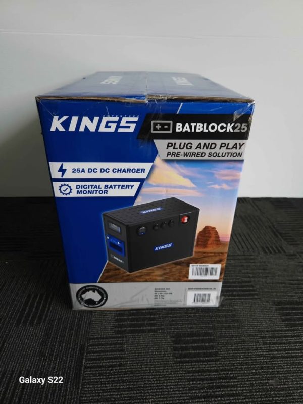 Sealed Kings BatBlock25 25A DC/DC Charger - BP384008 - Image 2