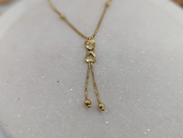 Lady's 17CT Yellow Gold Rope Chain Necklace (3.5gms) - BP349852 - Image 7
