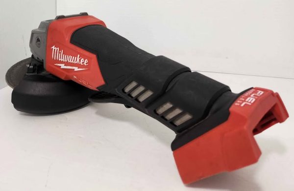 MILWAUKEE M18 125MM(5'') BRUSHLESS CORDLESS PADDLE ANGLE GRINDER (SKIN ONLY) #GN381875 - Image 3