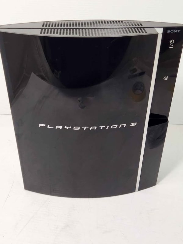 SONY PLAYSTATION 3 CONSOLE WITH NON GENUINE SONY CONTROLLER & POWER CORD #GN384199 - Image 4