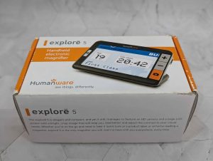 HumanWare Explorē 5 Handheld Electronic Magnifier - BP381072
