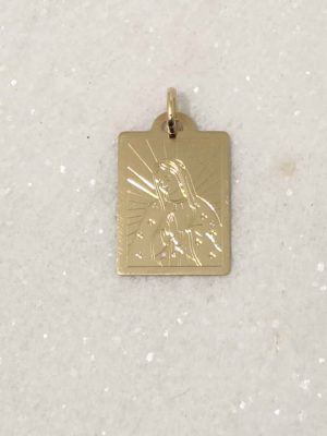 MENS 9CT YELLOW GOLD PENDANT #GN382145
