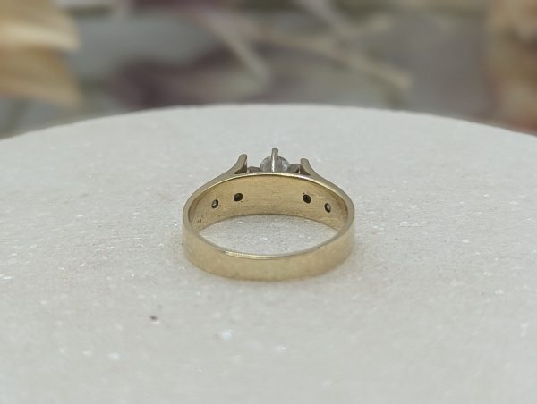 Ladies 14CT Yellow Gold Diamond Solitaire Engagement Ring (3.7gms) - BP335157 - Image 4