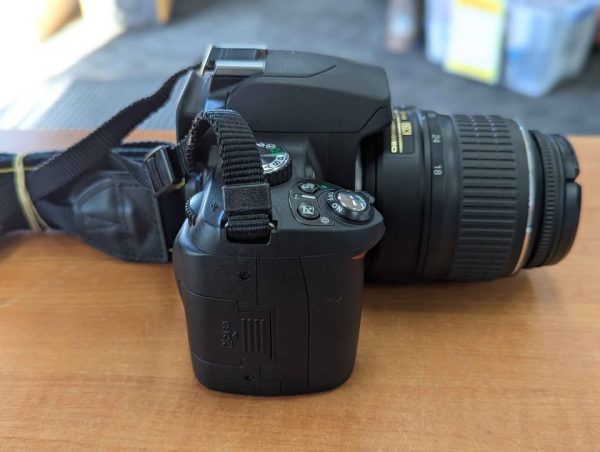 Nikon D60 DSLR Camera w/ 18-55mm & 55-200m Lenses - BP337864 - Image 3
