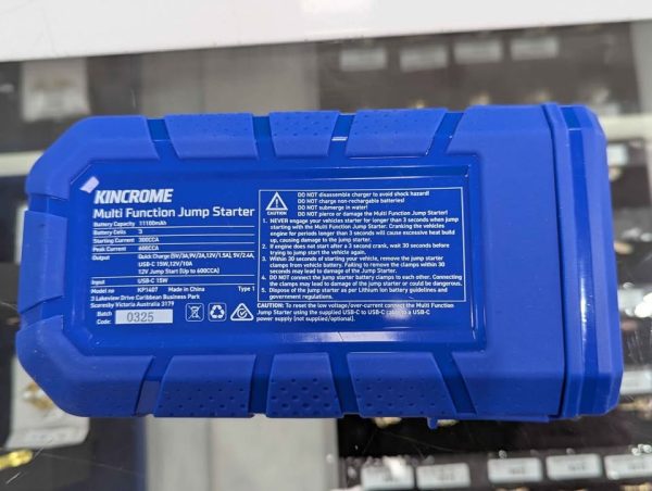Kinchrome Multi Function Jump Starter - BP381894 - Image 3