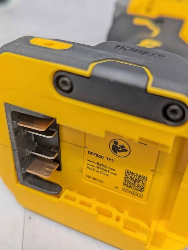 DeWalt 18V Brushless Impact Driver (DCF860) - BP385797 - Image 3