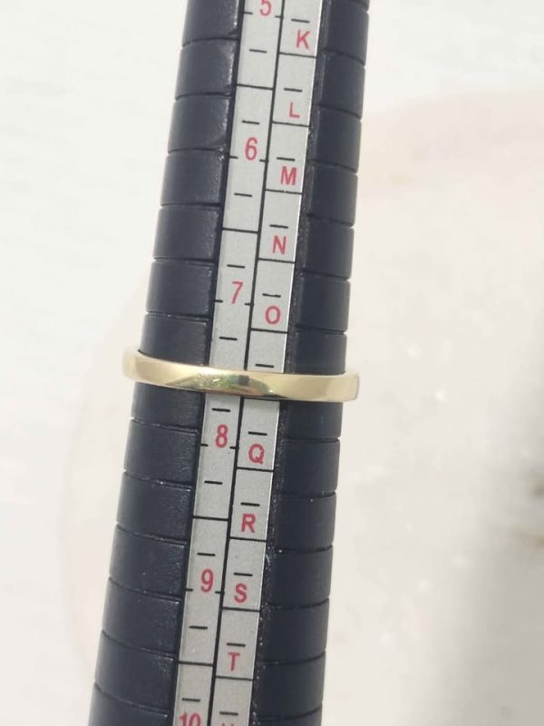9CT YELLOW GOLD RING (SIZE:P) #GN382532 - Image 8