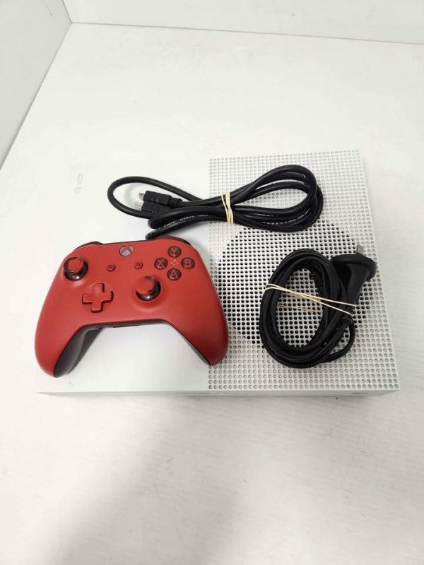 MICROSOFT XBOX ONE S CONSOLE WITH CORDS AND CONTROLLER #GN384376 - Image 6