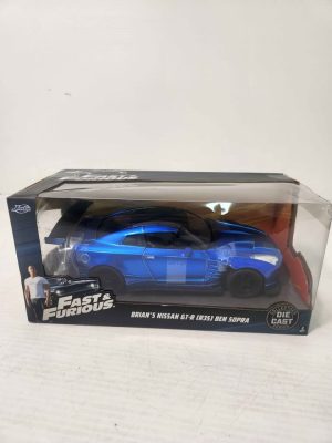 FAST & FURIOUS COLLECTABLE CAR (BRIANS GTR R3 CAR) #GN384634