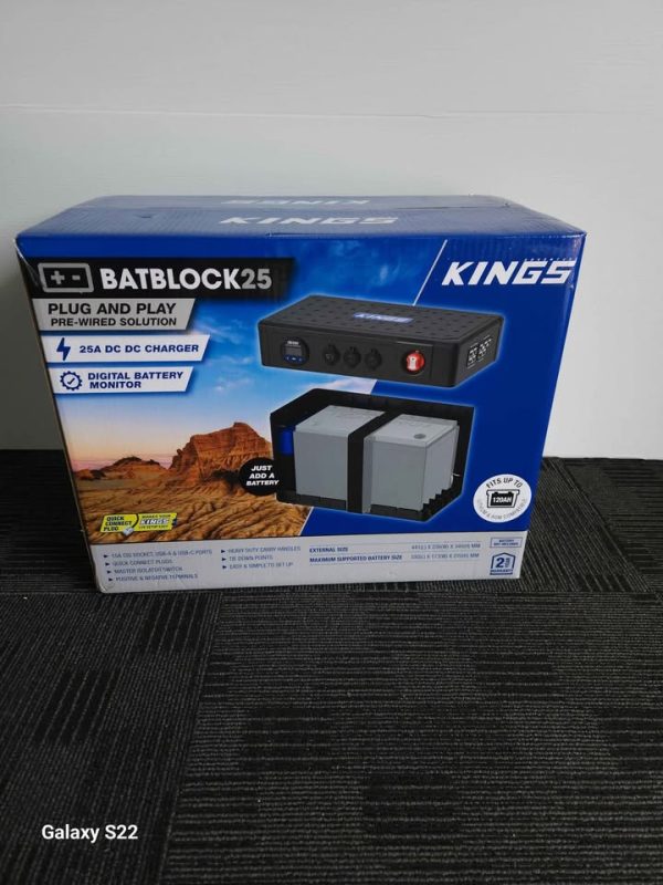 Sealed Kings BatBlock25 25A DC/DC Charger - BP384008 - Image 3