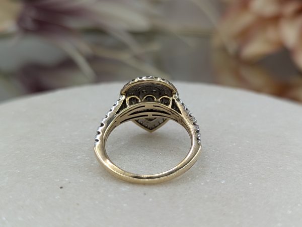 Ladies 9CT Yellow Gold Diamond Dress Ring (4.2ms) - BP331487 - Image 4