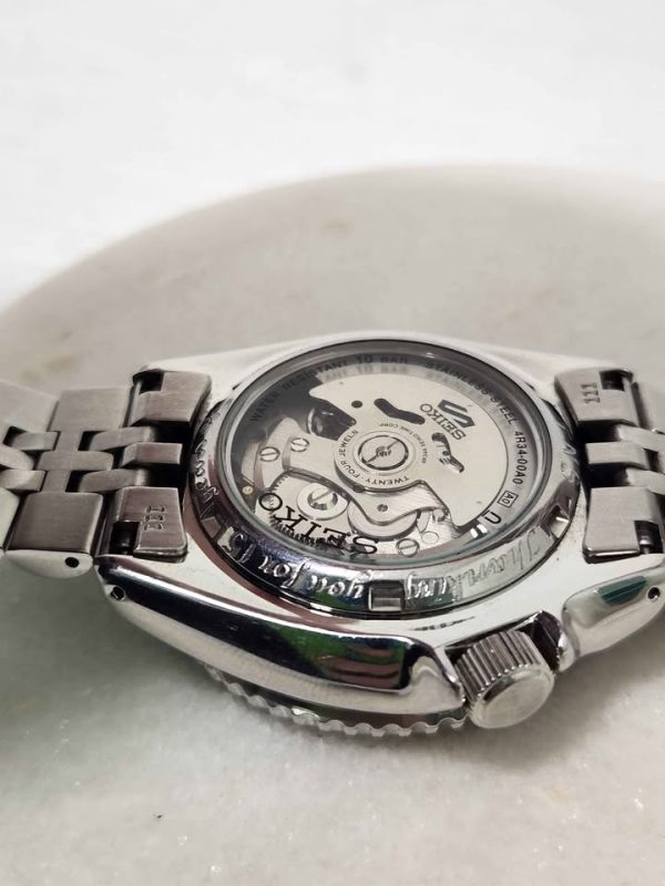 MENS CHROME SEIKO WATCH #GN383400 - Image 14