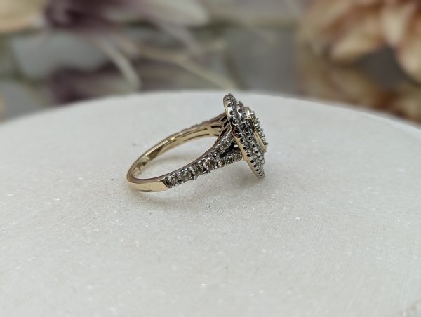 Ladies 9CT Yellow Gold Diamond Dress Ring (4.2ms) - BP331487 - Image 3