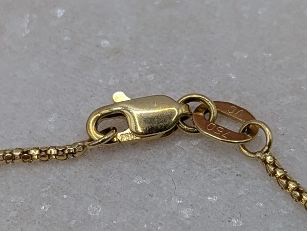 Lady's 17CT Yellow Gold Rope Chain Necklace (3.5gms) - BP349852 - Image 5