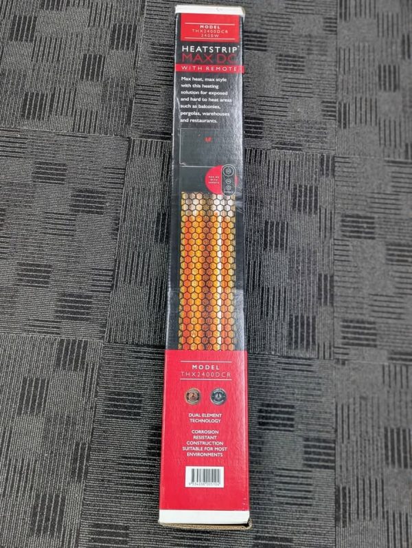 Sealed Heatstrip 2400W Outdoor Electric Infra-Red Max DCR Heater (THX2400DCR) - BP381008 - Image 5