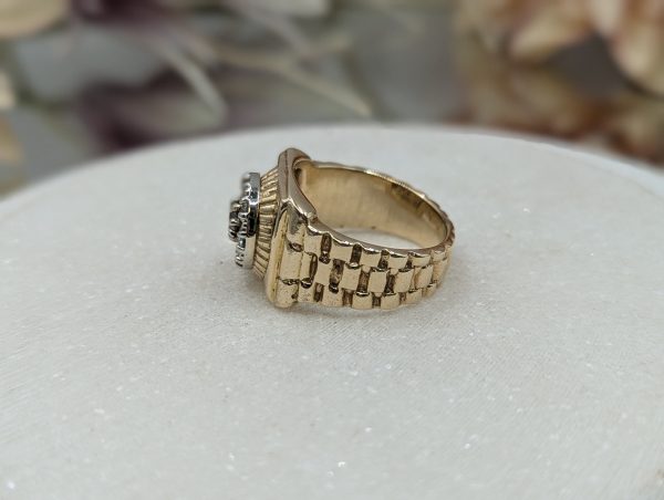 Men's 14CT Yellow Gold Diamond Cluster Ring (14.4gms) - BP331473 - Image 5