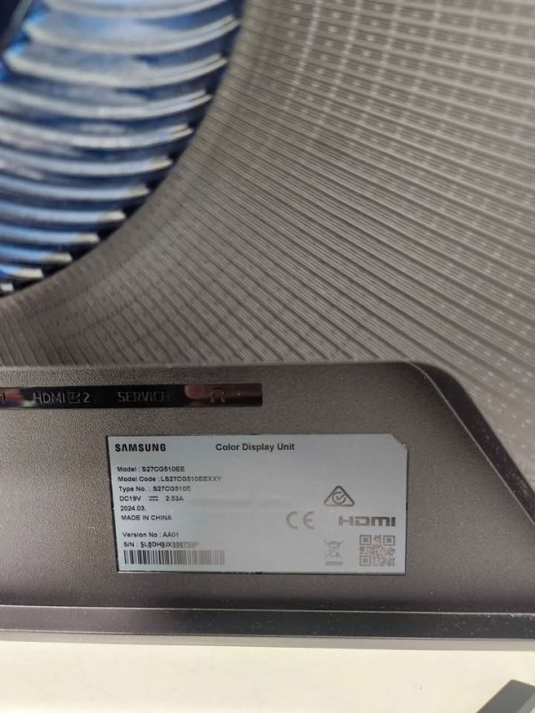 SAMSUNG 27" ODYSSEY QHD GAMING MONITOR #GN381876 - Image 14