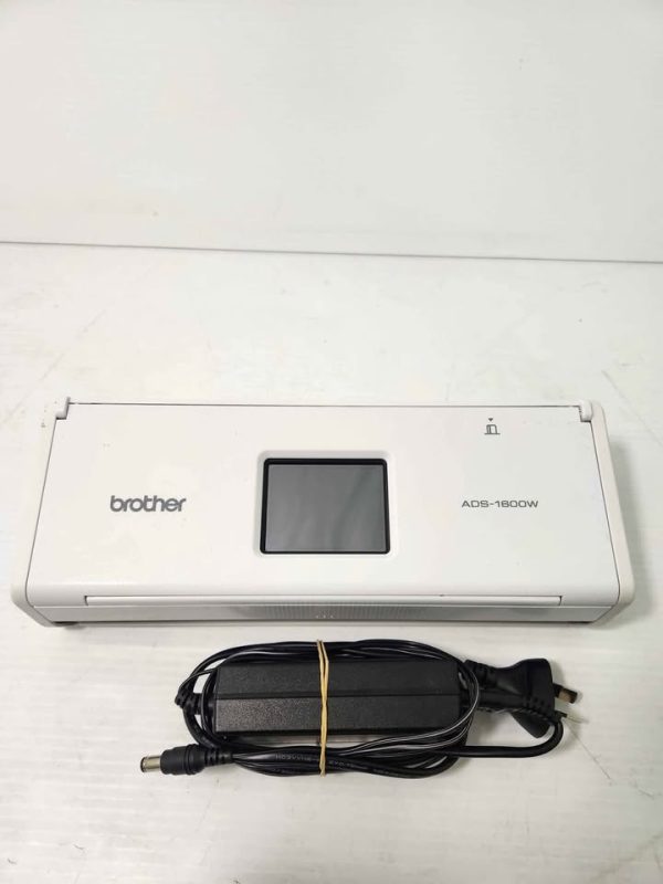 BROTHERS ADDS-1600W DOCUMENT SCANNER WITH POWER CORD #GN373671 - Image 7