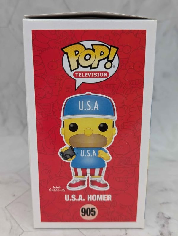 Pop! The Simpsons U.S.A Homer Vinyl #905 - BP380927-5 - Image 10