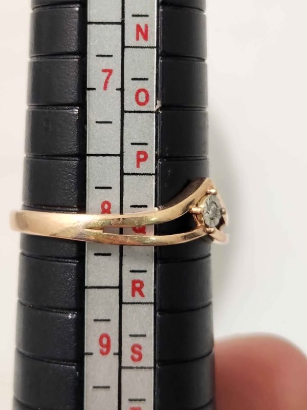 9CT ROSE GOLD RING (SIZE:Q) #GN384925 - Image 14