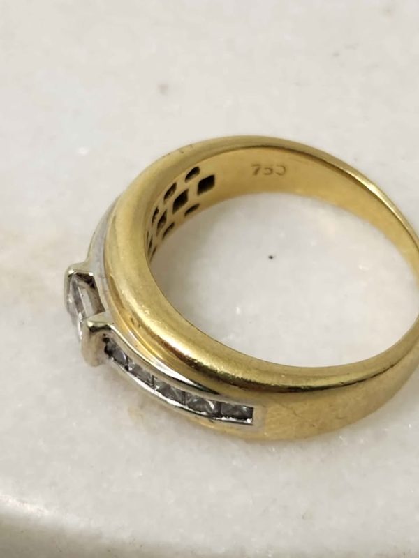 18CT YELLOW GOLD DIAMOND RING #GN383822 - Image 14