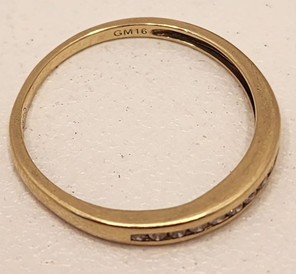 Ladies 9Ct Yellow Gold Illusion Diamond Ring Set - IP344310 - Image 16