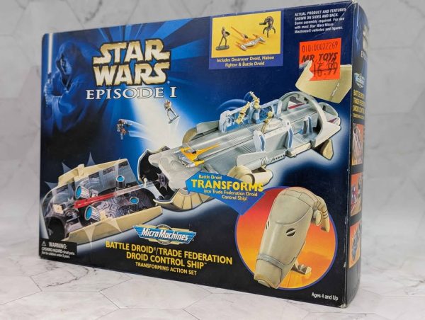 Star Wars Episode I Battle Droid/Trade Federation Droid Control Ship Transforming Set - BP382373